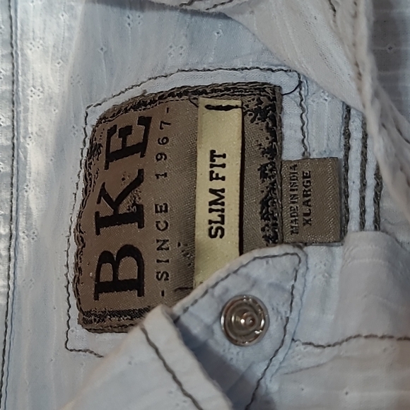 BKE Slim Fit Pearl snap-buttons Long-sleeve Shirt - Picture 5 of 13